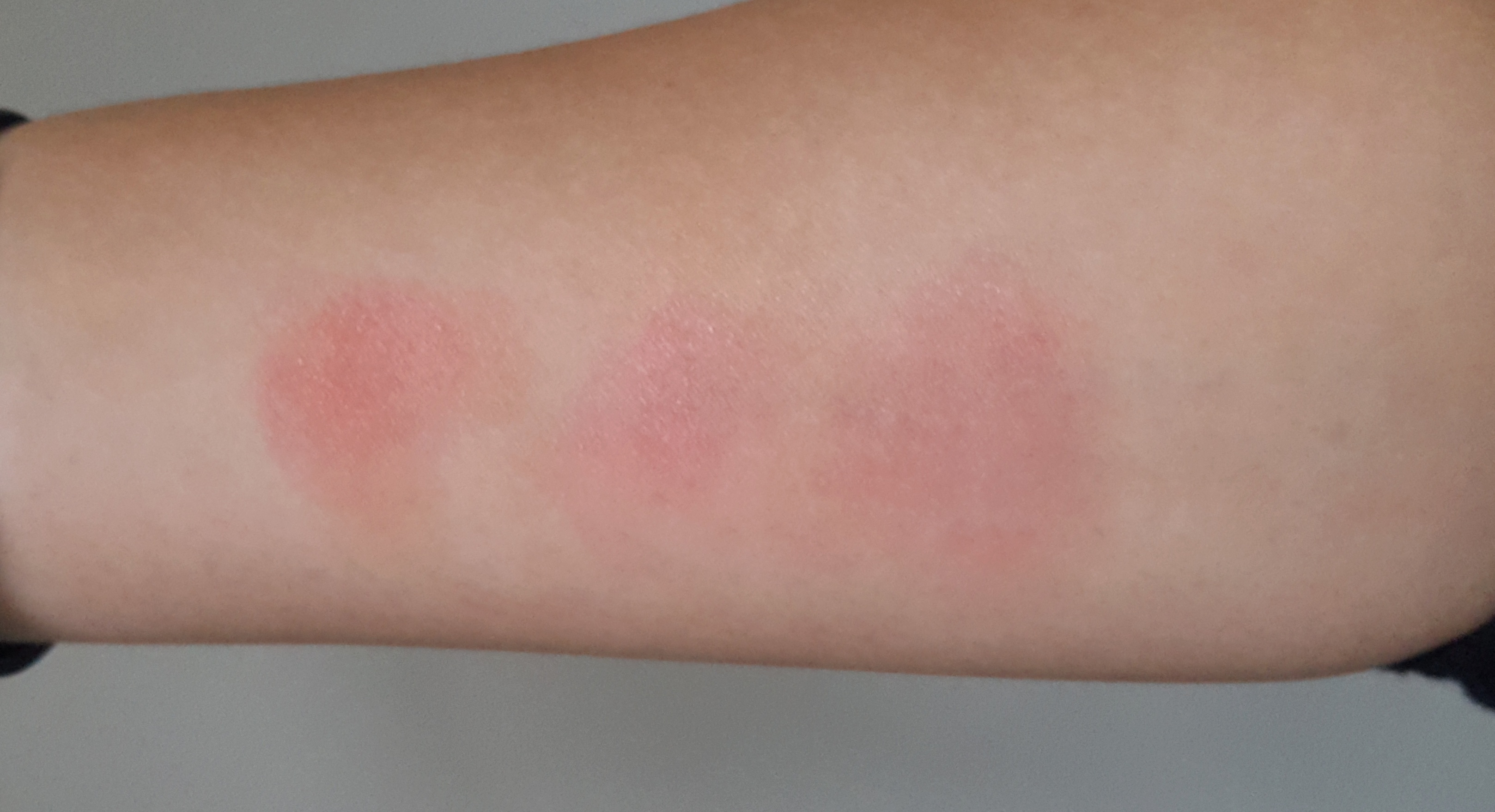 Chanel Lip Blush dabbed into skin, 412, 416, 418.jpeg